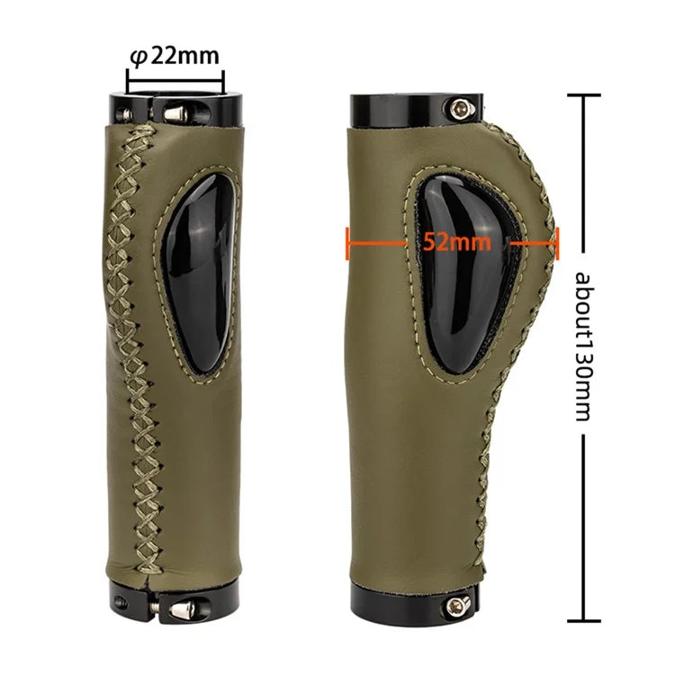 ZTTO AG61 1 Pair Bike Handlebar Grip Liquid Silicone Shock Absorption Anti-slip Bicycle Handlebar Grips