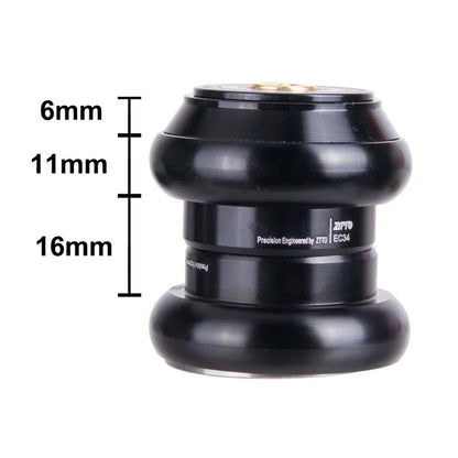 ZTTO 3434S 34mm Aluminum Alloy Bike Headset Straight Tube Front Fork Bearing Headset