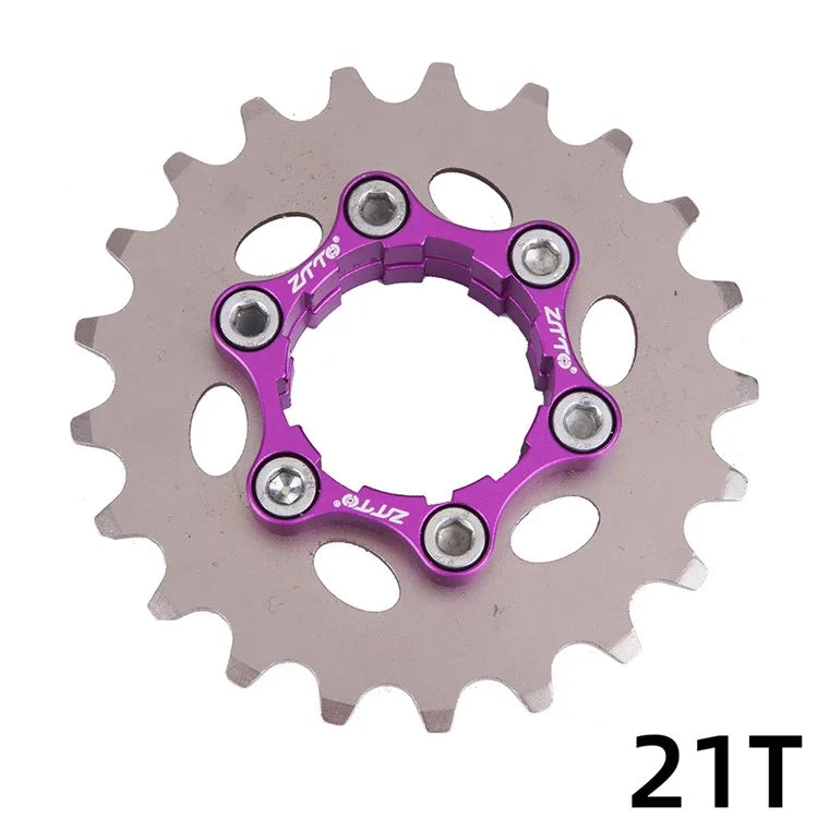 ZTTO 9ZYFL Steel MTB Bicycle Single Speed Cassette Cog Bike Sprocket Freewheel