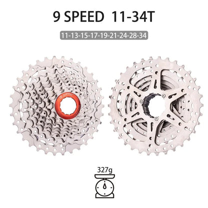 ZTTO  Bicycle Cassette Flywhee 9 Speed 11-30T / 11-34T Speed Freewheel for Bike Accessories