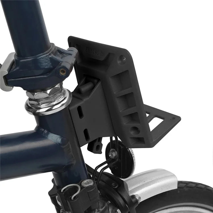 RHINOWALK SK701 For Brompton Bicycle Front Carrier Block Load-Bearing Base DIY Bike Bag Mount Adapter