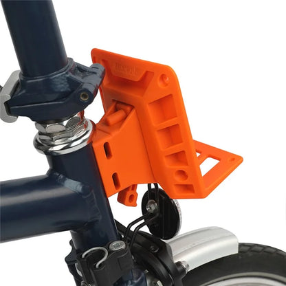 RHINOWALK SK701 For Brompton Bicycle Front Carrier Block Load-Bearing Base DIY Bike Bag Mount Adapter