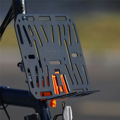 RHINOWALK SK701 For Brompton Bicycle Front Carrier Block Load-Bearing Base DIY Bike Bag Mount Adapter