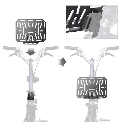 RHINOWALK SK800 10kg Loading Aluminum Alloy DIY Bicycle Front Mount Adapter