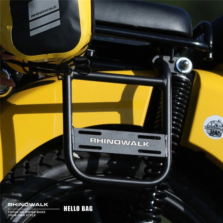 RHINOWALK MTR006 For Honda Cross Cub C110X Carbon Steel Motorcycle Pannier Rack