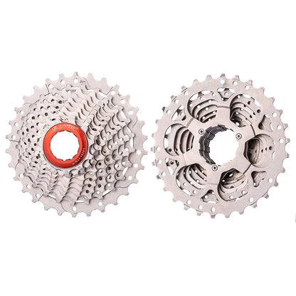 ZTTO Silver 10 Speed Flywheel Bike Cassette for Road Bicycle