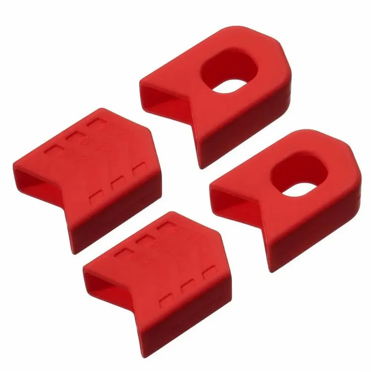 ZTTO XQBT 1 Pair Bicycle Fixed Gear Crank Protective Cap Bike Chainwheel Crank Silicone Cover