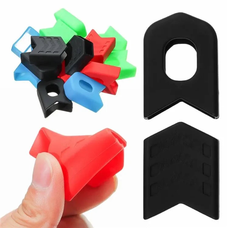 ZTTO XQBT 1 Pair Bicycle Fixed Gear Crank Protective Cap Bike Chainwheel Crank Silicone Cover