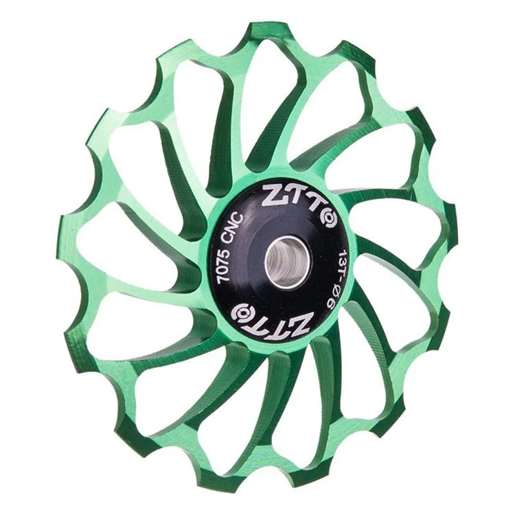 ZTTO 13T Aluminium Alloy Rear Derailleur Guide Roller Mountain Bicycle Ceramic Bearing Wheel