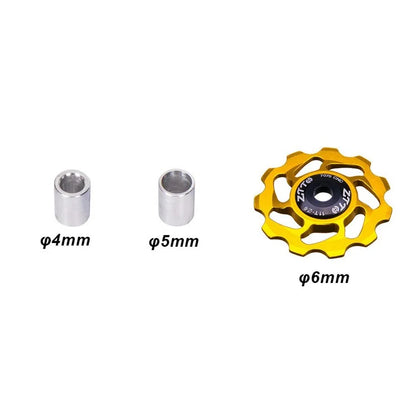 ZTTO 11T Bicycle Ceramic Bearing Jockey Wheel Aluminium Alloy Rear Derailleur Guide Roller