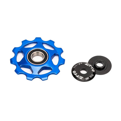 ZTTO 11T Rear Derailleur Pulley Bike Bicycle Metal Bearing Jockey Wheel Aluminium Alloy Rear Derailleur Guide Roller