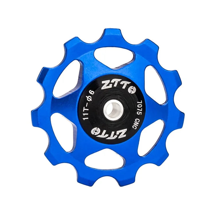 ZTTO 11T Rear Derailleur Pulley Bike Bicycle Metal Bearing Jockey Wheel Aluminium Alloy Rear Derailleur Guide Roller