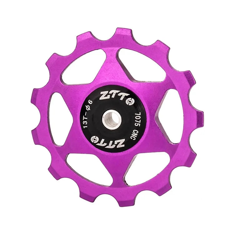 ZTTO 13T Aluminium Alloy Bike Rear Derailleur Pulley Bearing Wheel Guide Roller