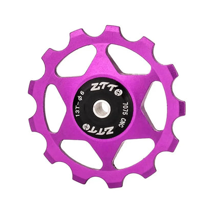 ZTTO 13T Aluminium Alloy Bike Rear Derailleur Pulley Bearing Wheel Guide Roller
