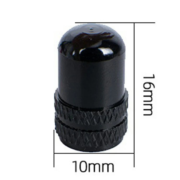 ZTTO 1 Pair Aluminum Alloy Bike Schrader Valve Cap Dust Cover for MTB Bicycle