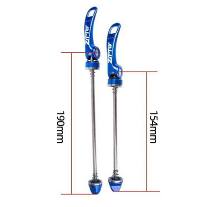 ZTTO QR1 1 Pair Bike Axle Quick Release Skewer MTB Bicycle Front Rear Axle Wheel Hub Quick Release Rod
