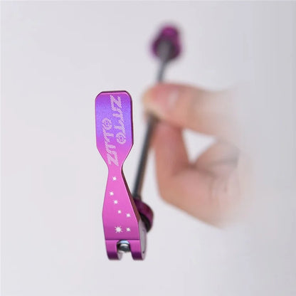 ZTTO Cycling Wheel Hub Front Rear Skewer Aluminum Alloy Handle Quick Release Lever Set