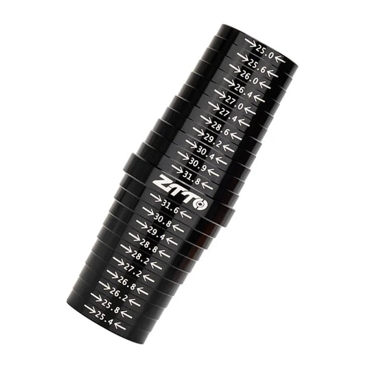 ZTTO ZGCL Metal Bike Seat Tube Seatpost Size Measurement Sizing Gauge for 25mm-31.8mm