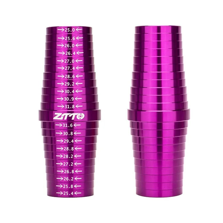 ZTTO ZGCL Metal Bike Seat Tube Seatpost Size Measurement Sizing Gauge for 25mm-31.8mm
