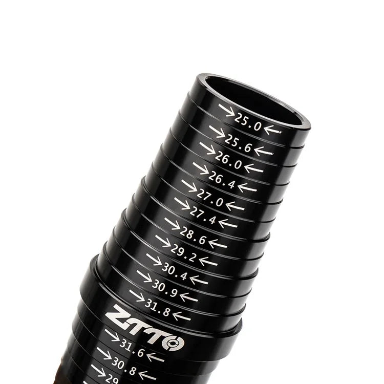 ZTTO ZGCL Metal Bike Seat Tube Seatpost Size Measurement Sizing Gauge for 25mm-31.8mm