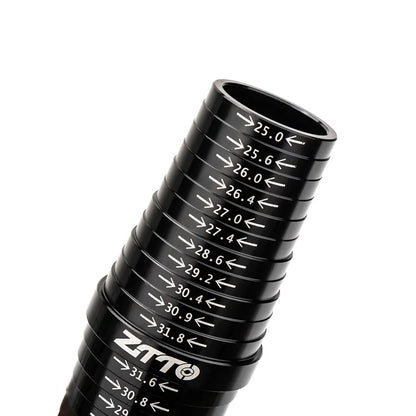 ZTTO ZGCL Metal Bike Seat Tube Seatpost Size Measurement Sizing Gauge for 25mm-31.8mm