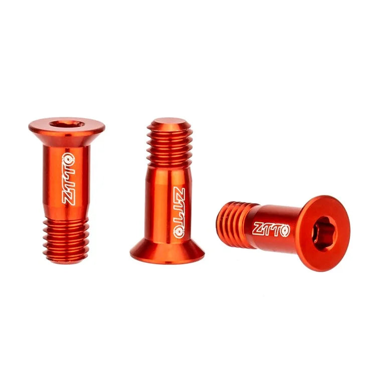 ZTTO 2Pcs Bicycle Rear Derailleur Wheel Fixed Screw Bike Transmission Guide Sprocket Screws, M5x14.2
