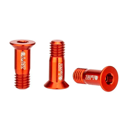 ZTTO 2Pcs Bicycle Rear Derailleur Wheel Fixed Screw Bike Transmission Guide Sprocket Screws, M5x14.2