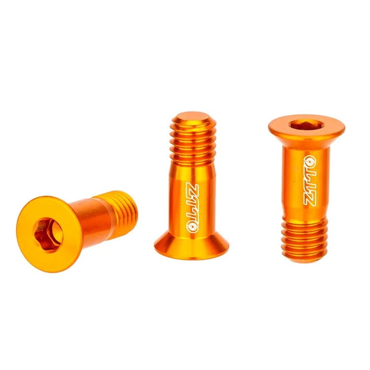 ZTTO 2Pcs Bicycle Rear Derailleur Wheel Fixed Screw Bike Transmission Guide Sprocket Screws, M5x14.2