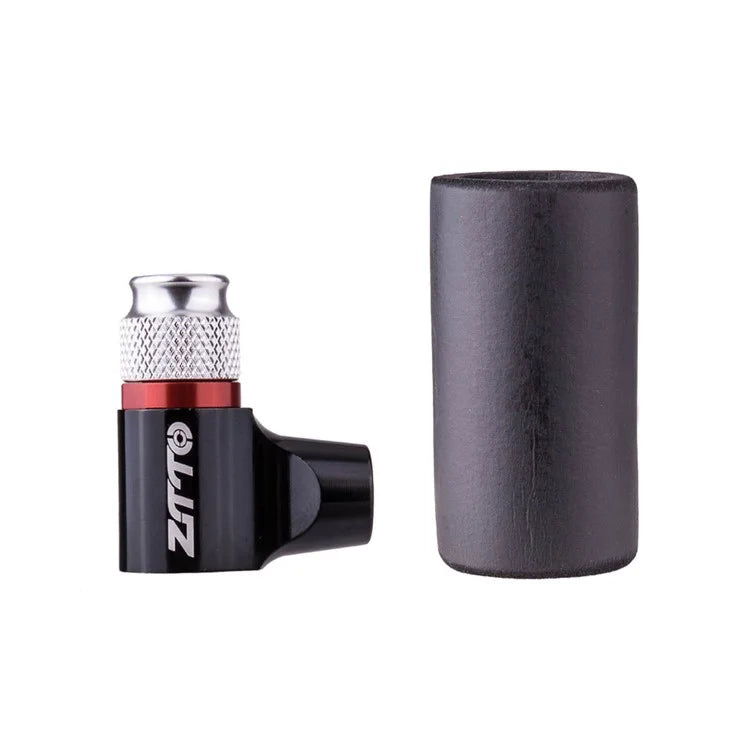 ZTTO JG-1025e Mini CO2 Inflator Hand Pump Compatible with Schrader Presta Valve (No CO2 Cartridges)