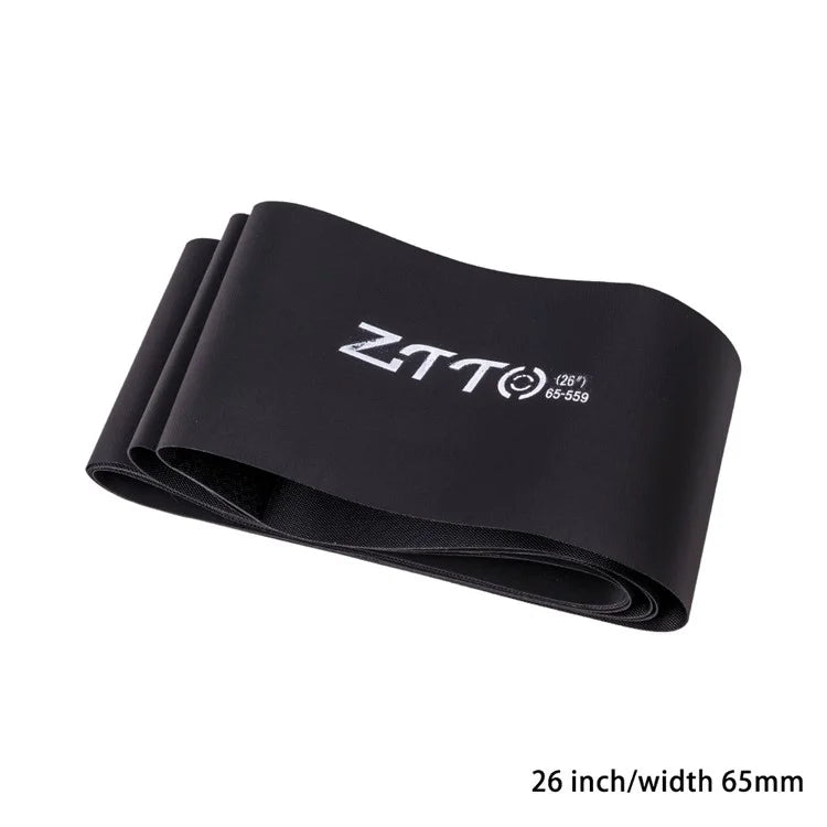 ZTTO 26'' Bicycle Rim Strip 65mm Width Bicycle Inner Tube Pad Rim Liner Protection Pad Puncture Proof Belt