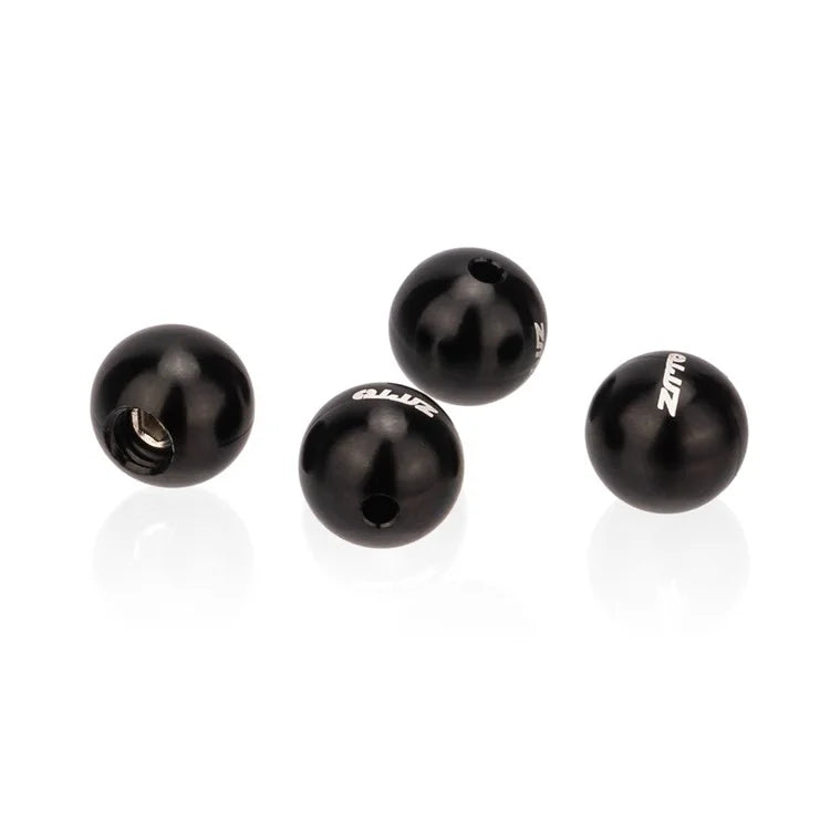 ZTTO XWM2 4pcs Ball Aluminum Alloy Bike Brake Cable Caps Gear Wire End Tips Crimps with Wrench for Road Bike