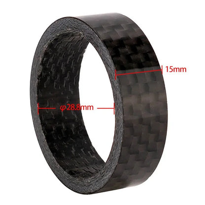 ZTTO 28.6mm Bicycle Headset Spacer Carbon Fiber Gasket Bike Front Fork Spare Parts