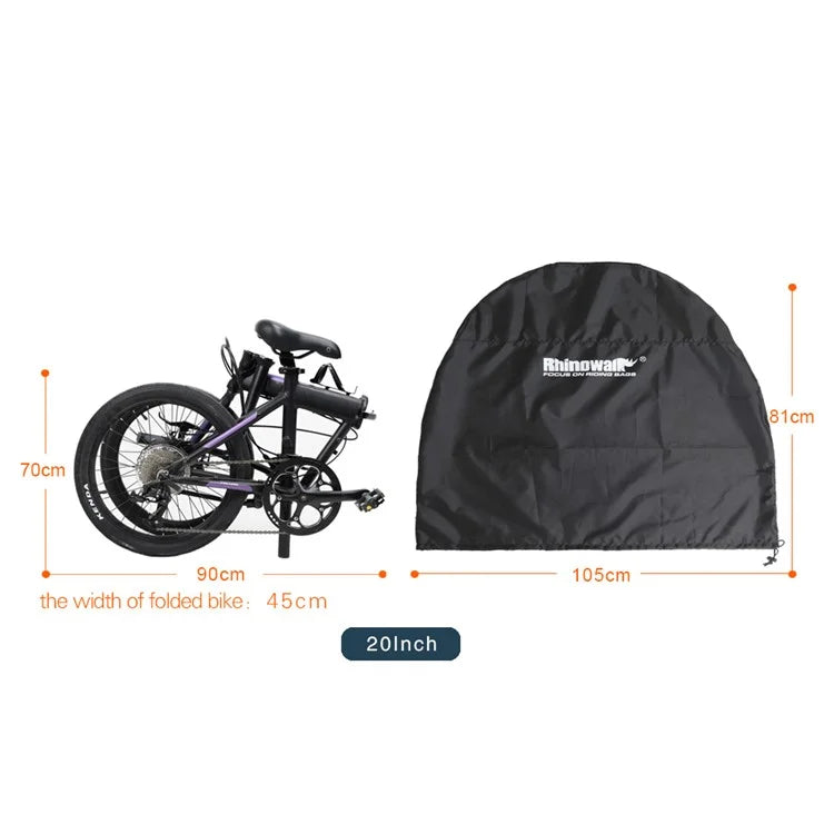 RHINOWALK RF202 Folding Bike Bag for 20 Inch-22 Inch Outdoors Bike Transport Bag