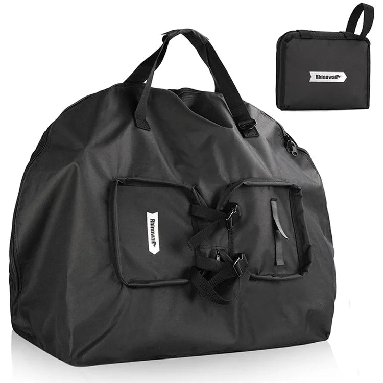 RHINOWALK RF163 14-16 inch Bike Front Bag Folding Shoulder Bag Outdoor Carrying Bag