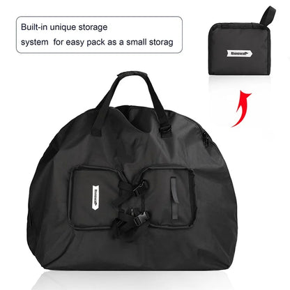 RHINOWALK RF163 14-16 inch Bike Front Bag Folding Shoulder Bag Outdoor Carrying Bag