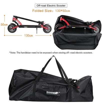 RHINOWALK RF085 Scooter Carrying Bag Portable Scooter Storage Bag E-scooter Transport Bag