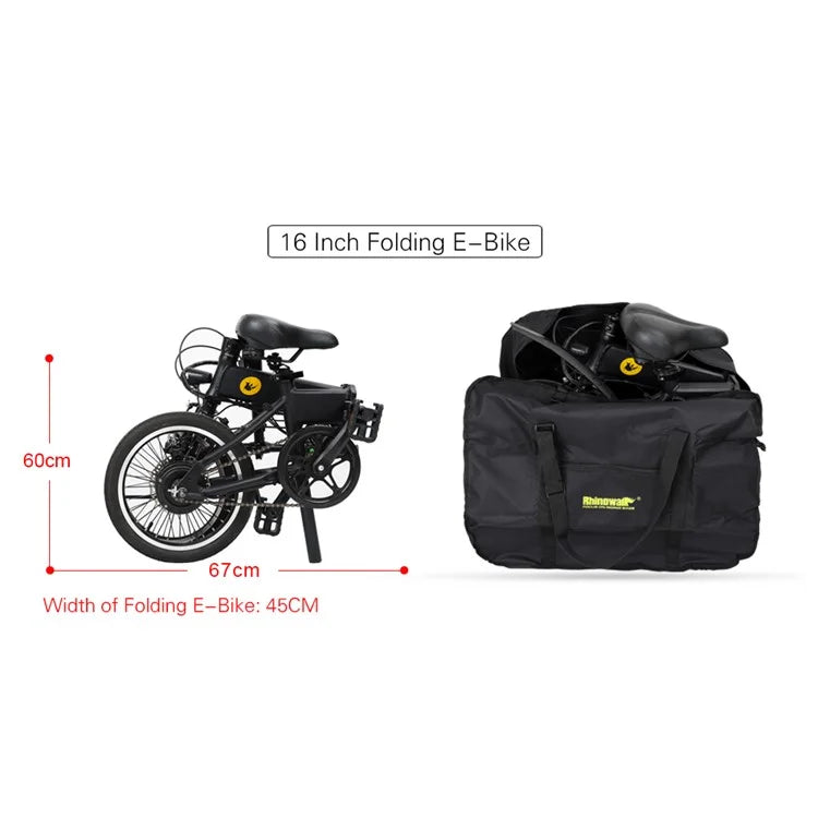 RHINOWALK RF161 Storage Bag for 14 Inch / 16 Inch Folding Bike Portable Handbag