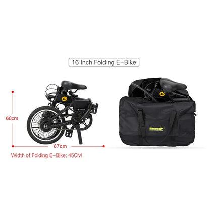RHINOWALK RF161 Storage Bag for 14 Inch / 16 Inch Folding Bike Portable Handbag