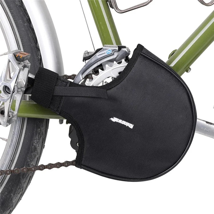 RHINOWALK RM264 Bicycle Crankset Cover MTB Road Bike Chainwheel Guard Polyester Anti-scratch Cover