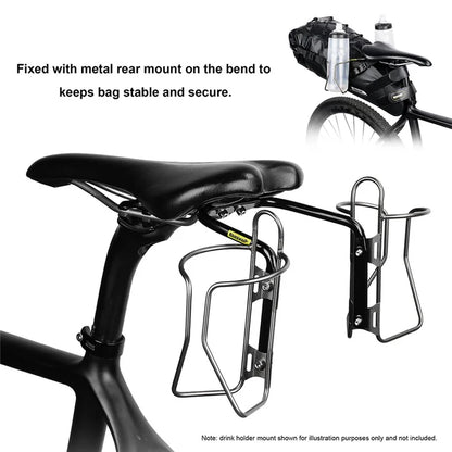 RHINOWALK Aluminum Alloy Bicycle Saddle Bag Stabilizer Support for Saddle Bag Anti Shaking