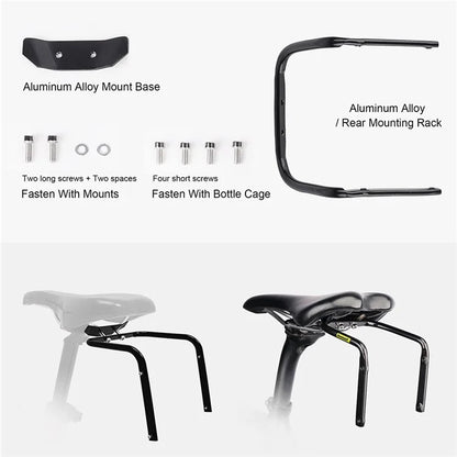 RHINOWALK Aluminum Alloy Bicycle Saddle Bag Stabilizer Support for Saddle Bag Anti Shaking