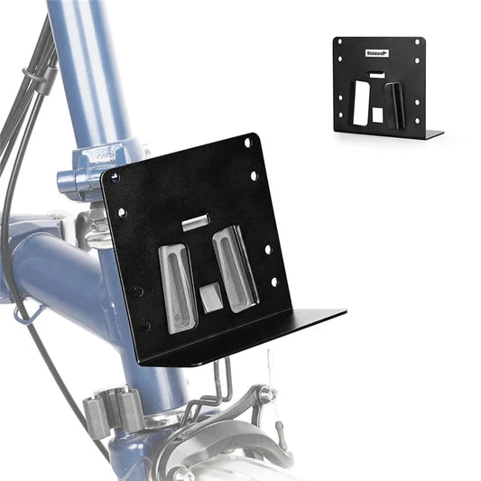 RHINOWALK SK700 Bike Bag Adapter Front Bag Carrier Block Adapter for Brompton Bicycle