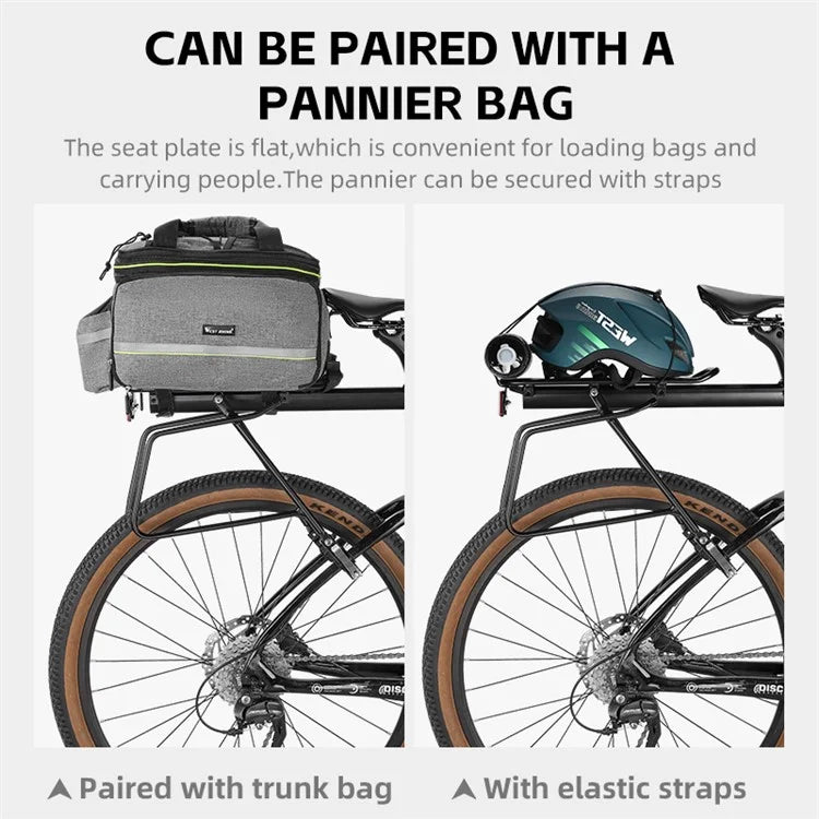 WEST BIKING YP0712038 Bike Carrier Rack Bicycle Luggage Cargo Carryier Cycling Equipment Footstock