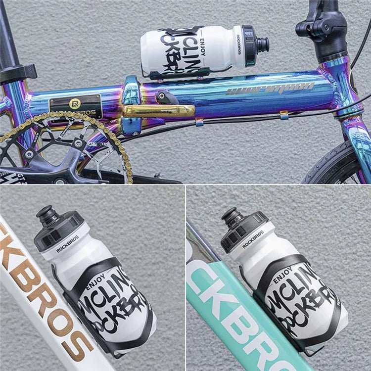 ROCKBROS CR-01 Aluminum Alloy Bicycle Water Bottle Cage MTB Road Bike Bottle Holder Rack
