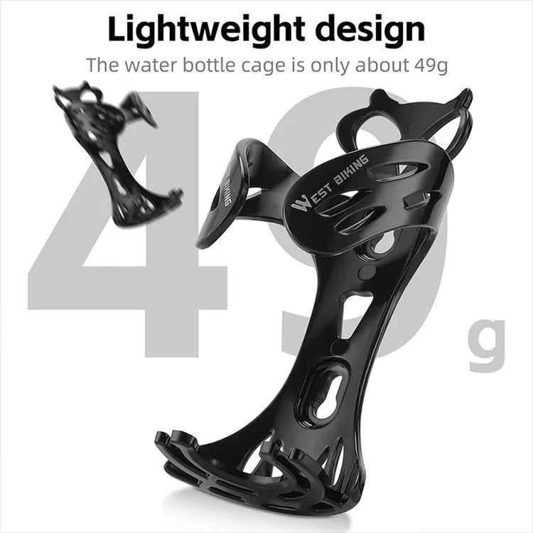 WEST BIKING YP0704044 Bike Water Bottle Cage High Strength PC Bicycle Bottle Holder Bracket