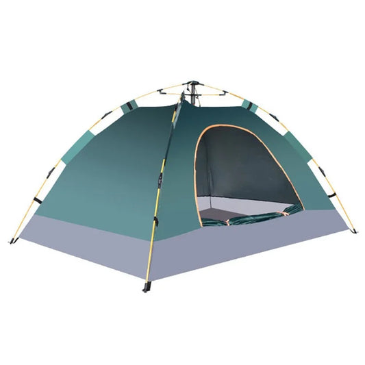 Outdoor Waterproof Shelter Automatic Camping Tent for 3-4 People, 200x150x110cm