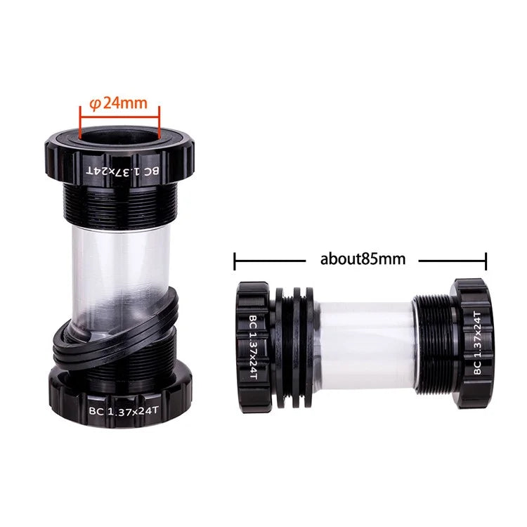 ZTTO ZT-01 Bike Cranksets Bicycle Crank Arm Set with Bottom Bracket Kit and Chainring Bolts Cycling Parts