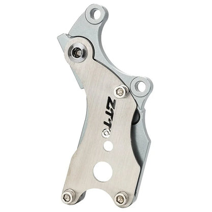 ZTTO Aluminum Alloy + Stainless Steel Bicycle Disc Brake Adapter Fixed Seat Post Adapter