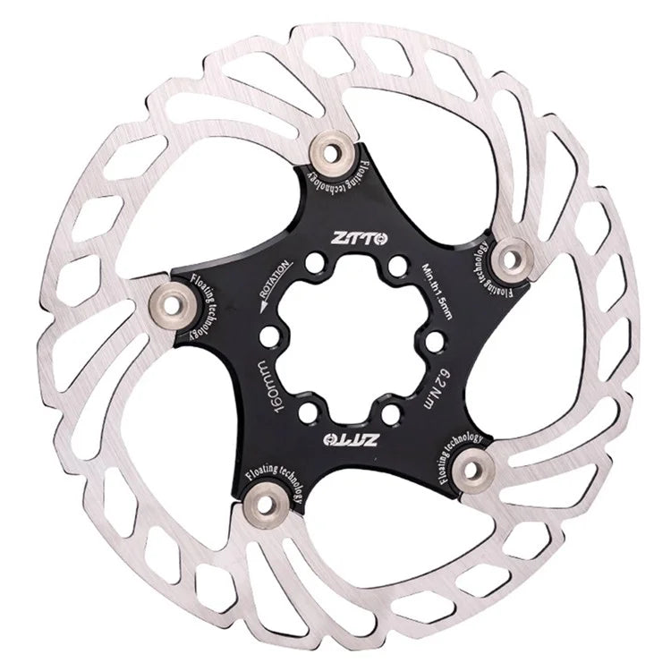 ZTTO FDDP2 Bicycle Floating Disc Brake Rotor for Mountain Bikes 6-Bolt Brake Disc