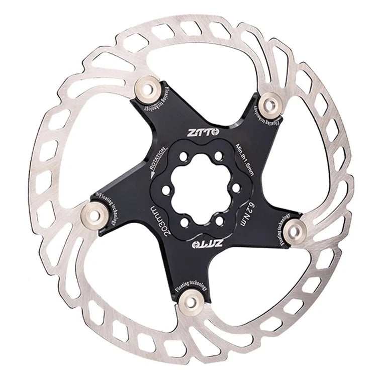 ZTTO FDDP2 Bicycle Floating Disc Brake Rotor for Mountain Bikes 6-Bolt Brake Disc